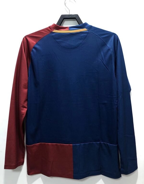 2008/09 Retro Barcelona long sleeve home S-XXL AT358 - Image 2