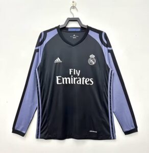2016∕17 Retro Real Madrid third away long sleeve S-XXL