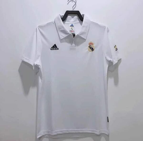 2002∕03 Retro Real Madrid home Europe  Champion S-XXL