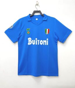 Retro 1987-88 Naples home S-XXL