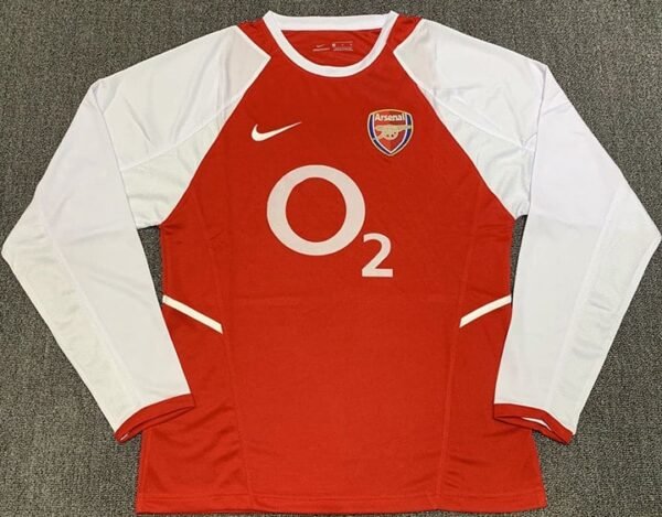2002/03 Retro Arsenal home long sleeve S-XXL