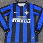 Retro 2010 Inter Milan home long sleeve S-XXL