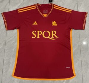 23/24 Roma Home with sponsor in front  S-XXL