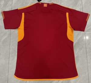 23/24 Roma Home with sponsor in front  S-XXL - Imagem 2