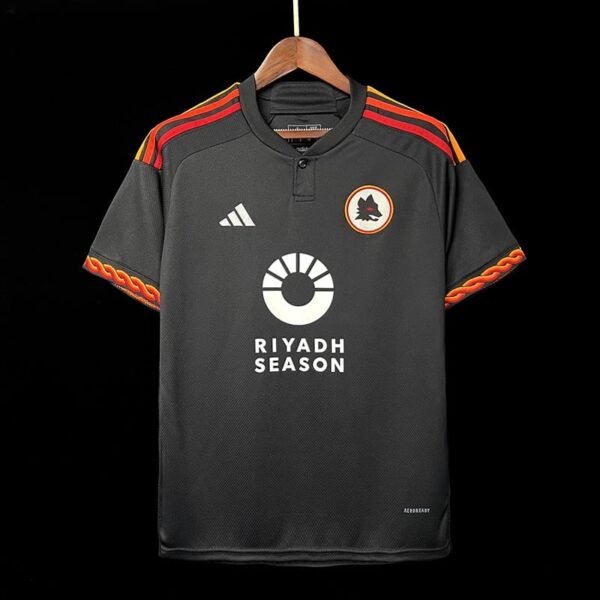 23/24 Roma home with sponsor in front S-XXL