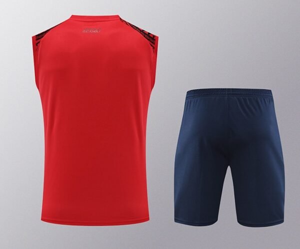 23/24 Inter Naples red vest training suit S-XXL QS130 - Image 2