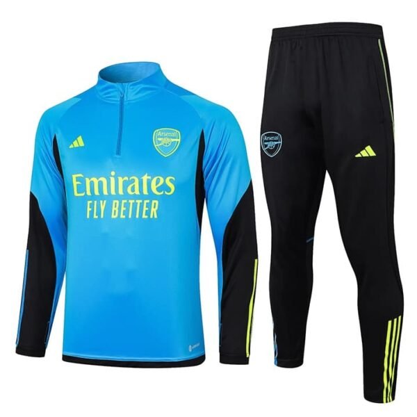 B778# 23/24 half zipper Arsenal blue S-XXL