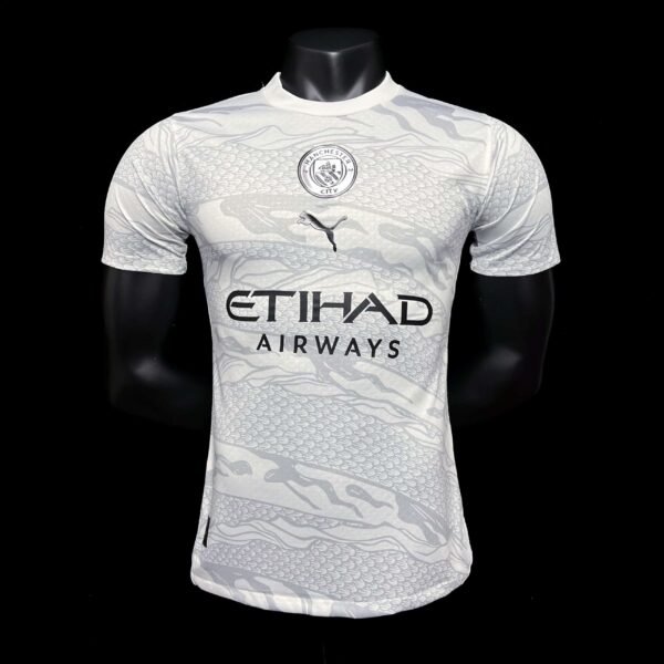 24/25 Manchester city white Chinese dragon Player Version S-2XL