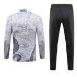 23/24 half zipper Real Madrid Chinese dragon grey kit S-XXL - Imagem 2