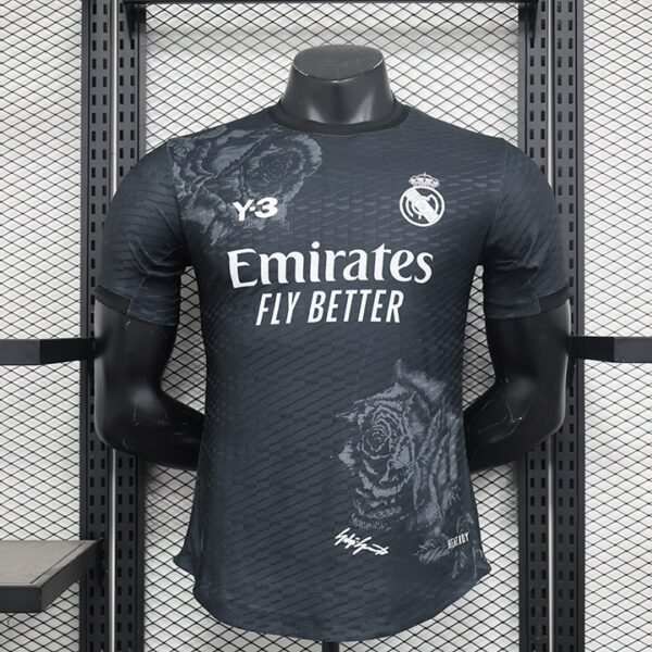 24/25 Players Real Madrid black  Y3 Size S-XXL