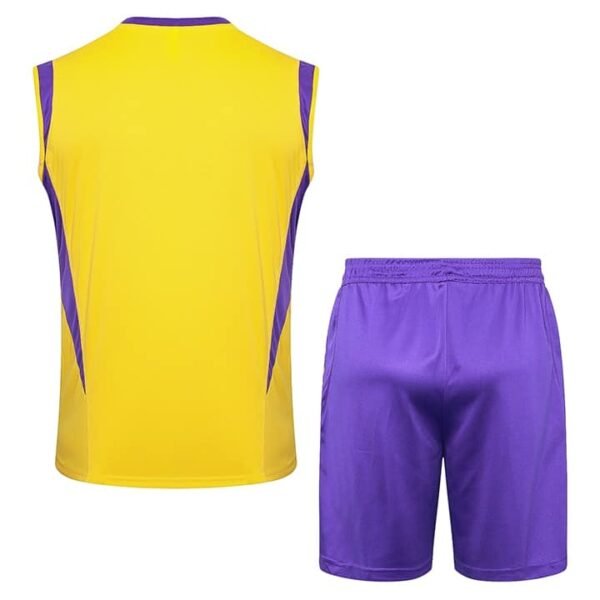 D983 23/24 Real Madrid yellow training suit  S-2XL - Image 2