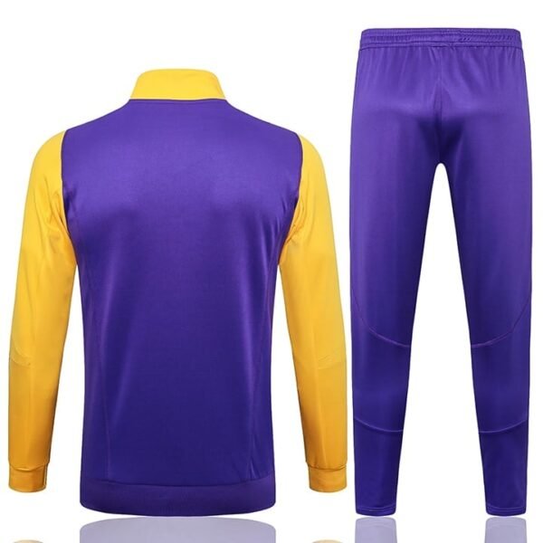 A713 23/24 Real Madrid long zipper purple kit S-XXL - Image 2