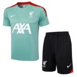 D979 23/24 liverpool training kit green shorts with pocket S-XXL