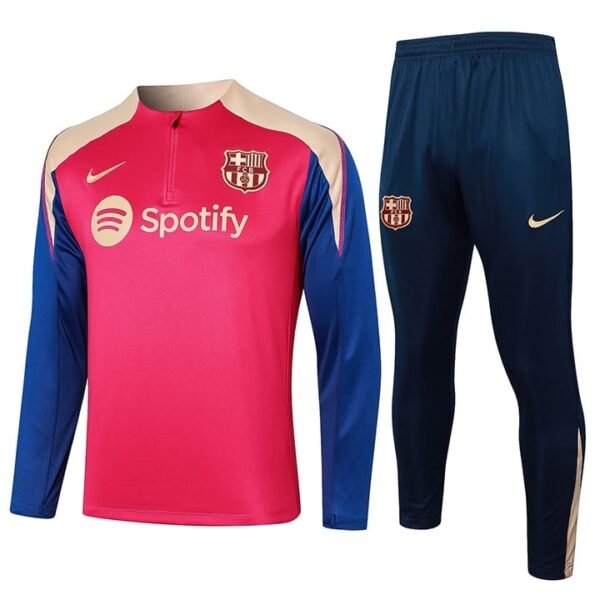 B793 23/24 half zipper Barcelona red kit S-XXL