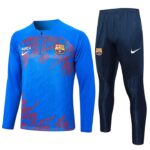 B790 23/24 half zipper Barcelona blue kit S-XXL