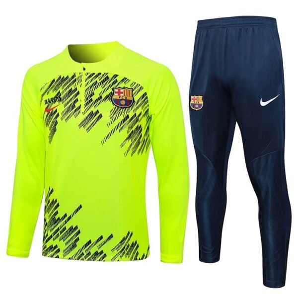 B789 23/24 half zipper Barcelona light green kit S-XXL