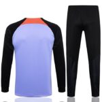 A716 23/24 long zipper liverpool light purple kit S-XXL - Imagem 2