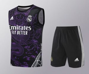 24/25 Real Madrid purple Chinese dragon vest S-2XL