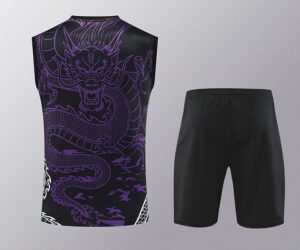 24/25 Real Madrid purple Chinese dragon vest S-2XL - Imagem 2