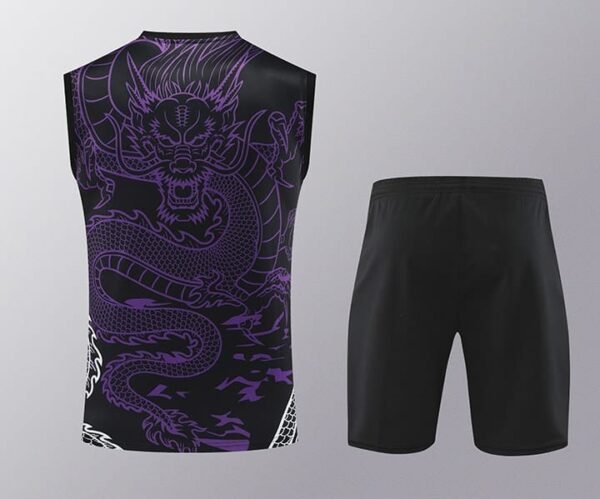 24/25 Real Madrid purple Chinese dragon vest S-2XL - Image 2