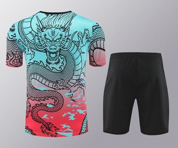 24/25 Real Madrid red green Chinese dragon S-2XL - Image 2