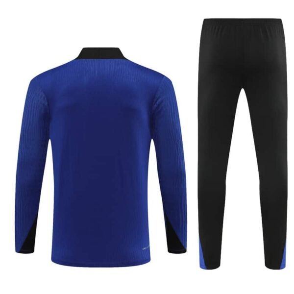 24/25 Barcelona short zipper half zipper player  blue kit S-XXL - Image 2