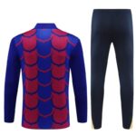24/25 Barcelona short zipper half zipper player blue and red kit S-XXL - Imagem 2