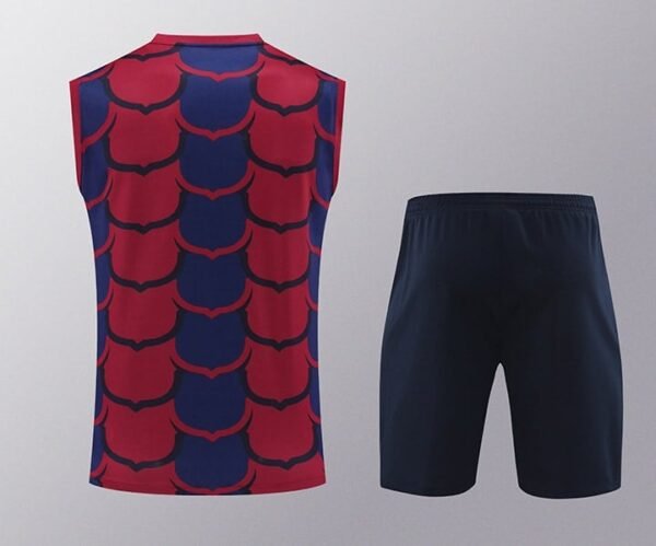 24/25 Barcelona training suit vest red  flower S-XXL - Image 2