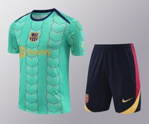 24/25 Barcelona training suit green  flower S-XXL