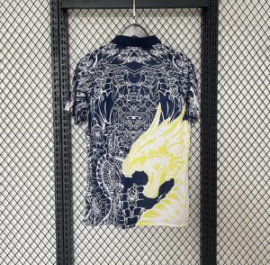 24/25 Real Madrid blue green Chinese dragon S-XXL - Imagem 2