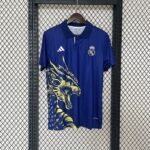 24/25 Real Madrid blue  Chinese dragon S-XXL