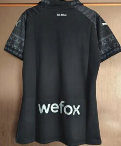 24/25 AC MILAN women’s united black S-XXL - Imagem 2