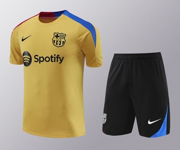 24/25 Barcelona training suit mud yellow  S-XXL