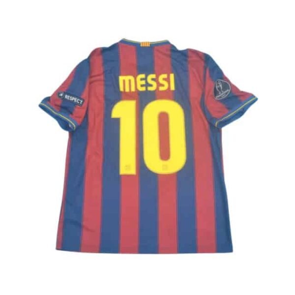 09/10 Retro Barcelona home with 2 patches S-XXL - Image 2