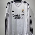 24/25 Real Madrid home long sleeve S-XXL