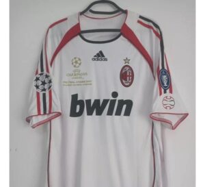 Retro 06∕07 AC Milan away  with 2 patches S-XXL