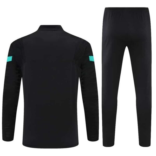 2122 Inter milan short zipper black  kit S-XXL - Image 2