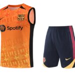 24/25 Barcelona training suit orange vest S-XXL