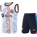 24/25 Barcelona training suit white vest S-XXL