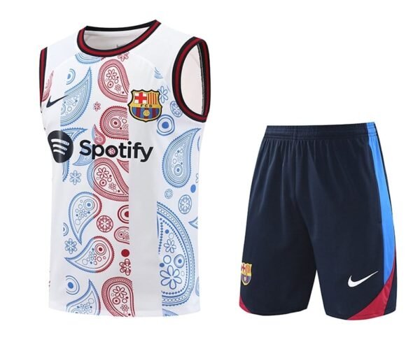 24/25 Barcelona training suit white vest S-XXL
