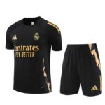 24/25 Real Madrid training suit black golden S-XXL