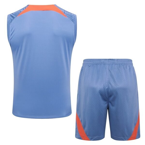 D1056 24/25 Inter-Milan  training suit grey and orange vest S-XXL - Image 2