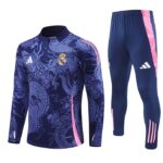 24/25 Real Madrid half zipper diamond blue kit S-2XL