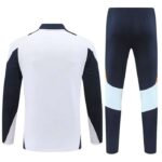24/25 Real Madrid half zipper white  kit S-2XL - Imagem 2