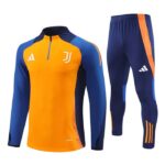 24/25 Juventus half zipper orange training suit Size S-XXL