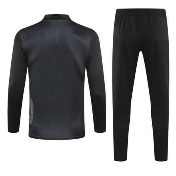 24/25 Real Madrid half zipper special black training suit Size S-XXL - Image 2