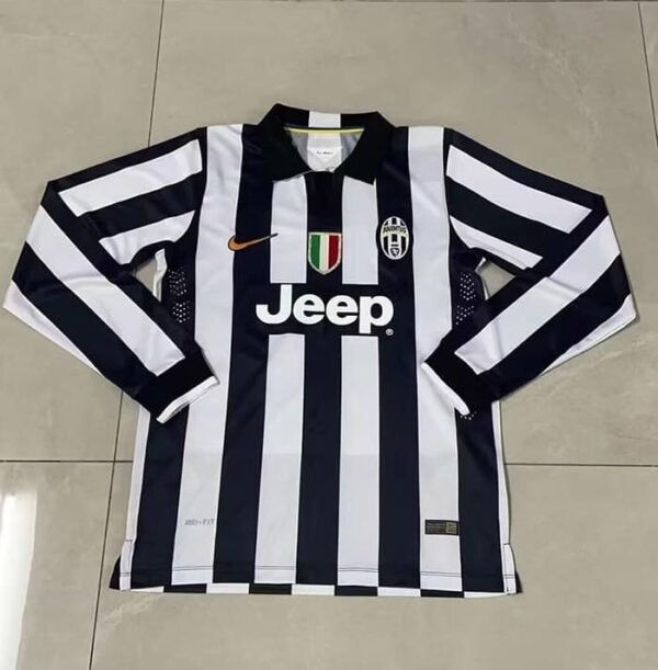 14/15 Retro Juventus  home  long sleeve S-XXL