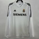 2005∕06 Retro Real Madrid home long sleeve  S-XXL