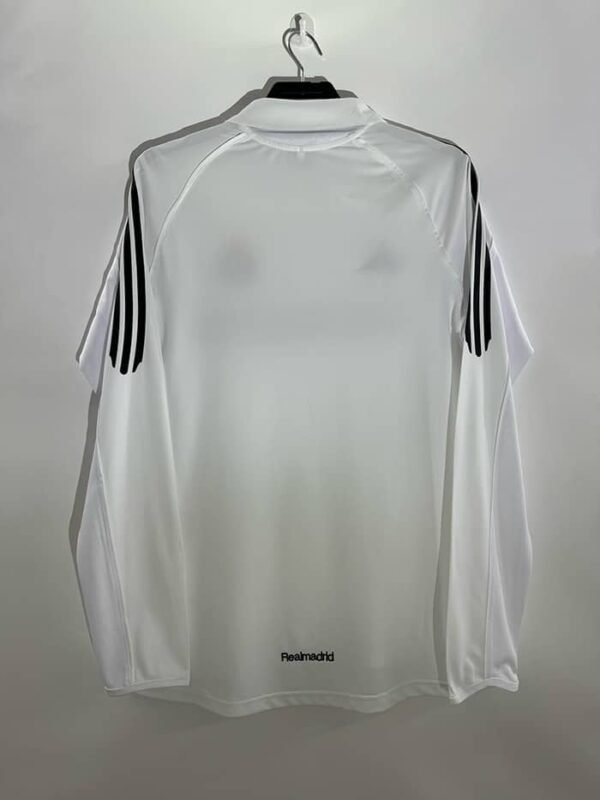 2005∕06 Retro Real Madrid home long sleeve  S-XXL - Image 2
