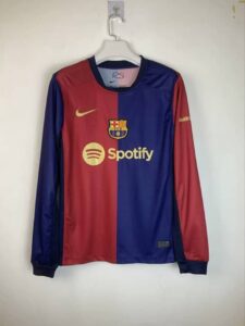 24/25 Barcelona home long sleeve S-2XL